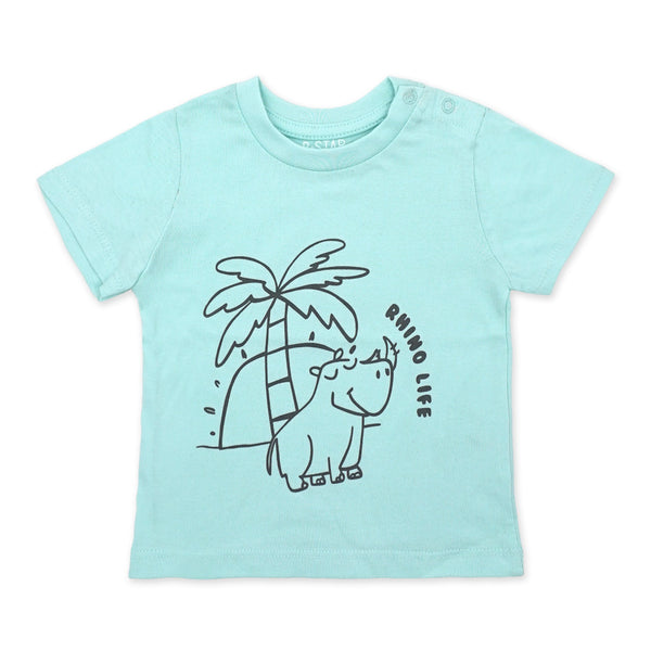 מארז 3 חולצות לבן-פלדה-מנטה תינוקות בנים