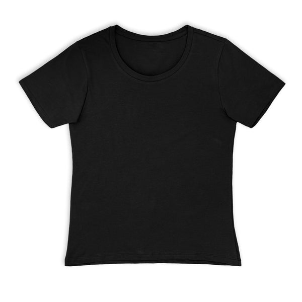 חולצת לייקרה צווארון עגול