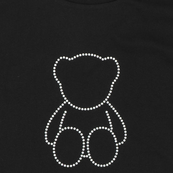 חולצה עם אפליקציית ניטים דובי