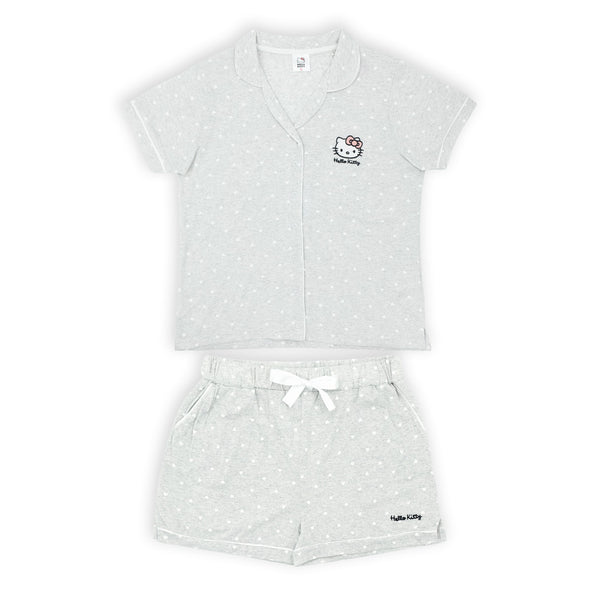 פיג'מה רקומה הלו קיטי