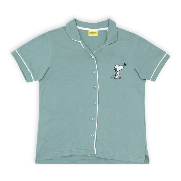 פיג'מה Peanuts רקומה