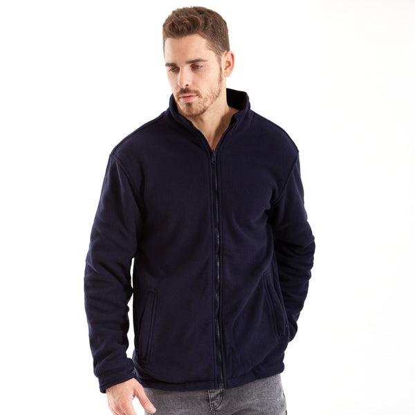 ג'קט פליז דו צדדי גבר