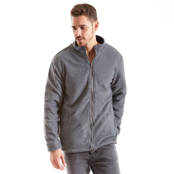 ג'קט פליז דו צדדי גבר