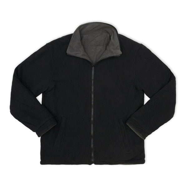 ג'קט פליז דו צדדי גבר