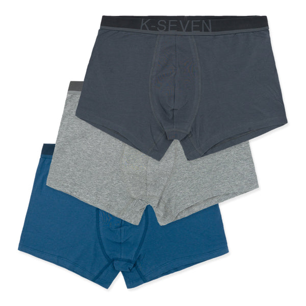 מארז 3 תחתוני בוקסר K7 קצר צמוד