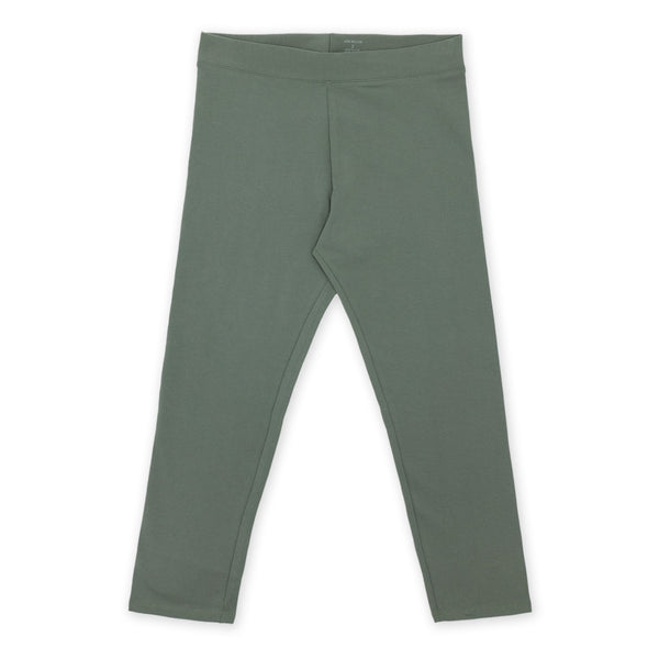 זוג מכנסי טייץ אורך 7/8 שחור וירוק נשים