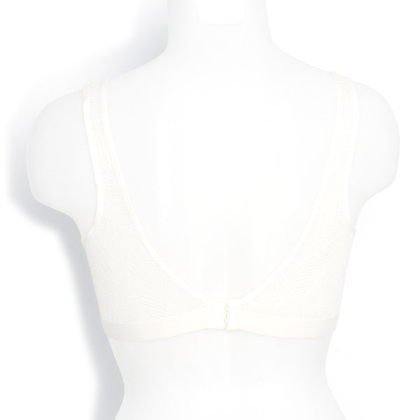 זוג גוזיות עם תחרה וחיתוך לייזר עם סוגר בגב נשים S-XL