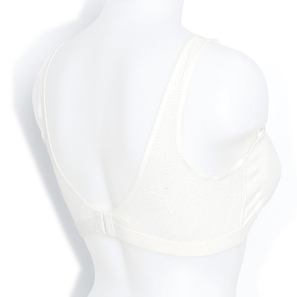 זוג גוזיות עם תחרה וחיתוך לייזר עם סוגר בגב נשים S-XL