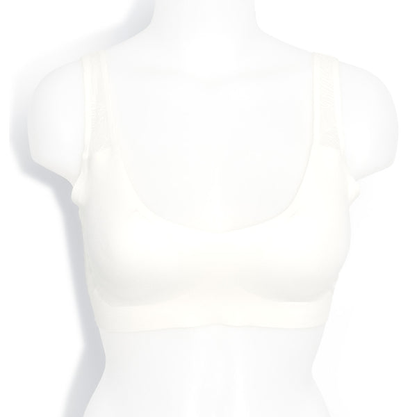 זוג גוזיות עם תחרה וחיתוך לייזר עם סוגר בגב נשים S-XL