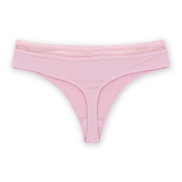 מארז 5 תחתוני חוטיני עם תחרה נשים