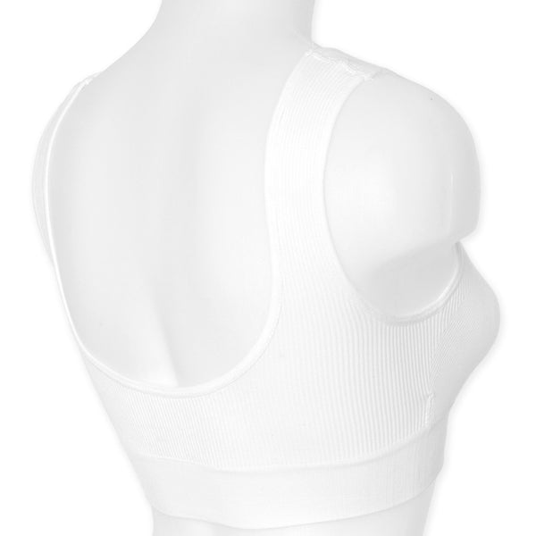 זוג גוזיות ריב כתפיה רחבה בטנה כפולה וקאפים נשלפים נשים S-XL