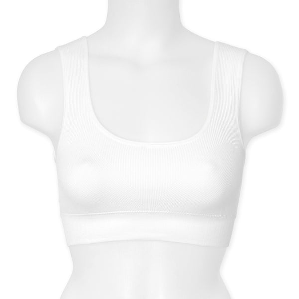 זוג גוזיות ריב כתפיה רחבה בטנה כפולה וקאפים נשלפים נשים S-XL