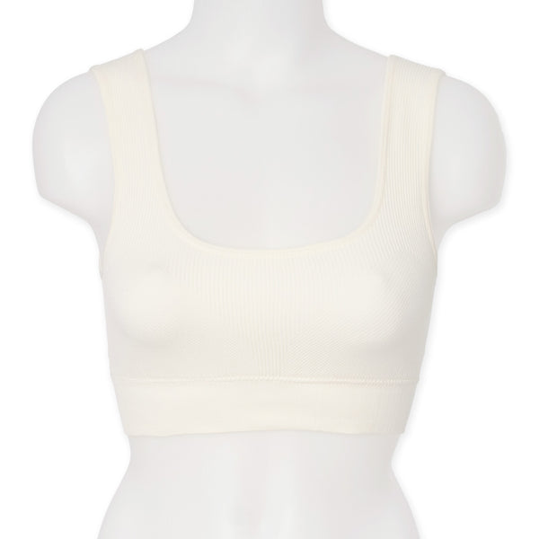 זוג גוזיות ריב כתפיה רחבה בטנה כפולה וקאפים נשלפים נשים S-XL