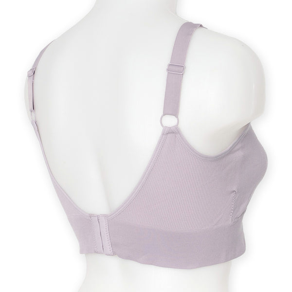 זוג גוזיות ללא תפר בטנה כפולה וקאפים נשלפים נשים S-XL