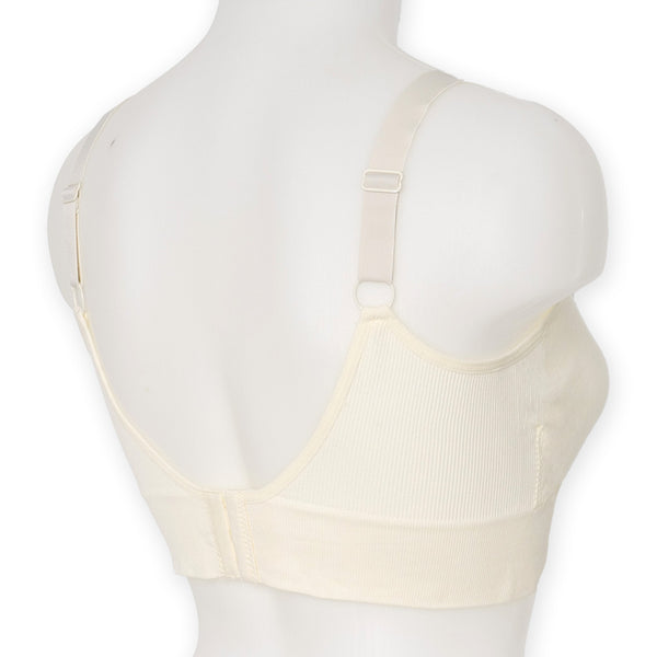 זוג גוזיות ללא תפר בטנה כפולה וקאפים נשלפים נשים S-XL