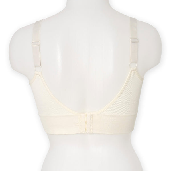 זוג גוזיות ללא תפר בטנה כפולה וקאפים נשלפים נשים S-XL