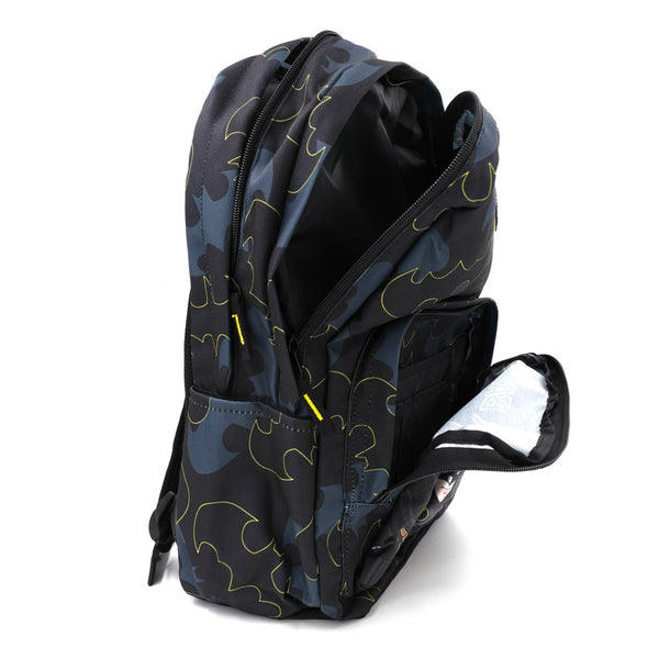 תיק בית ספר Batman שחור מודפס