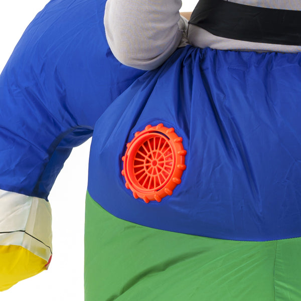 תחפושת מתנפחת דרקון עם רוכב מידת ילדים ובוגרים