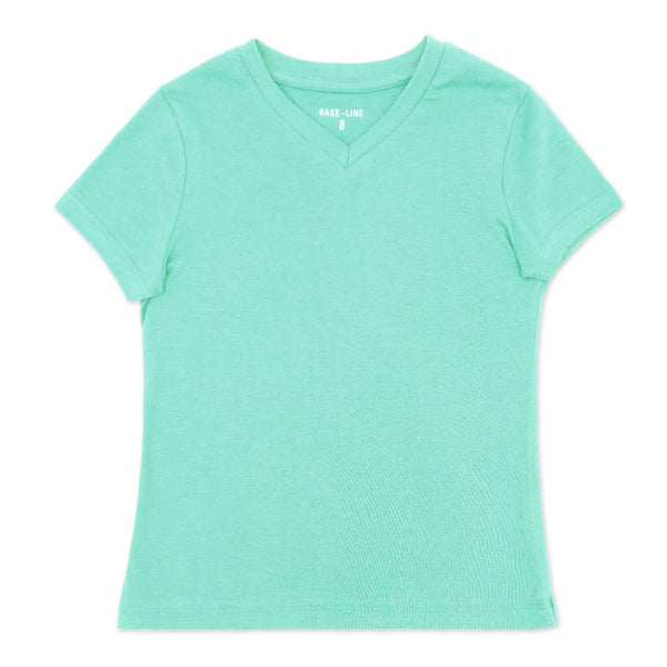 מארז 8 חולצות בית ספר לייקרה צווארון וי בנות