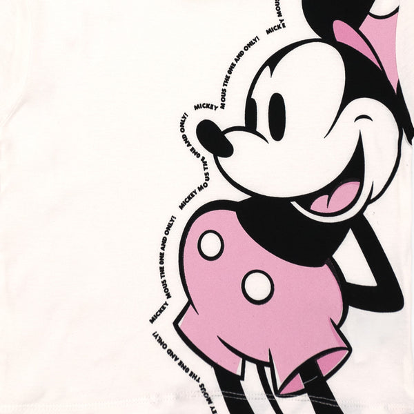 זוג פיג'מות אוברסייז מודפסות מיקי מאוס