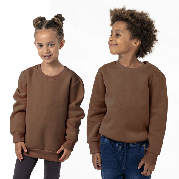 סווטשירט צווארון עגול ילדים