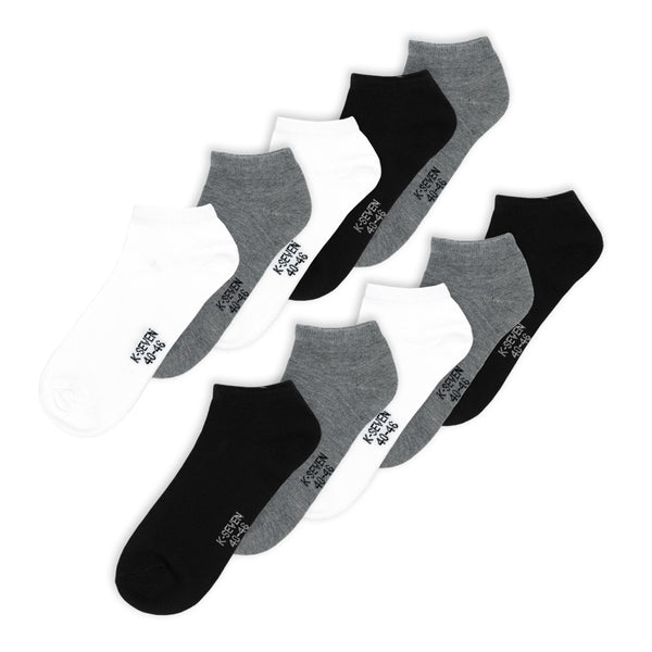 מארז 10 זוגות גרבי קרסוליות נמוכות