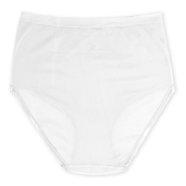 סט 5 תחתונים מחטבים גזרה גבוהה אל תפר נשים