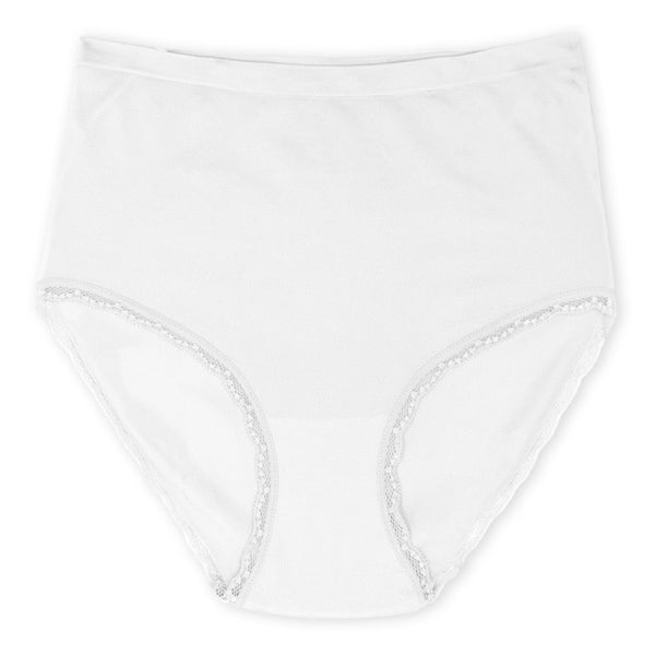 סט 5 תחתונים מחטבים גזרה גבוהה אל תפר נשים