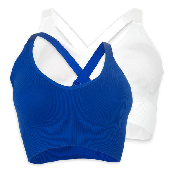 זוג חזיות ברלט עם כתפיות מוצלבות נשים