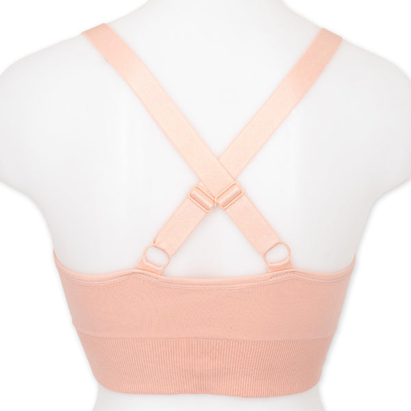 זוג חזיות ברלט עם כתפיות מוצלבות נשים