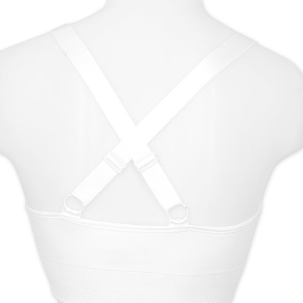 זוג חזיות ברלט עם כתפיות מוצלבות נשים