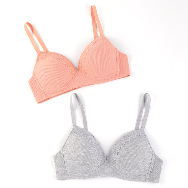 זוג חזיות כותנה