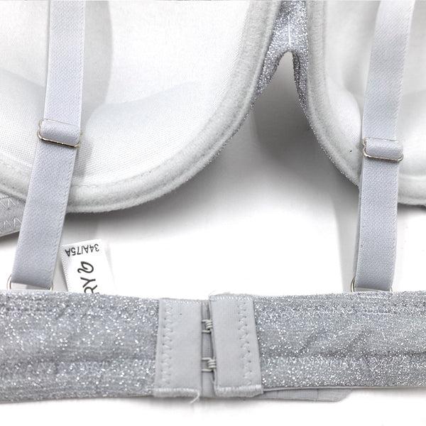 מארז 3 חזיות מבריקות עם פוש-אפ עדין נשים