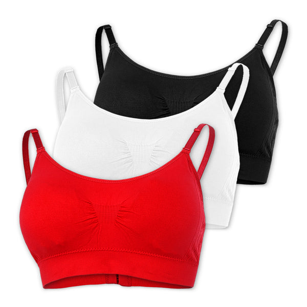 מארז 3 חזיות ברלט ללא תפר נשים