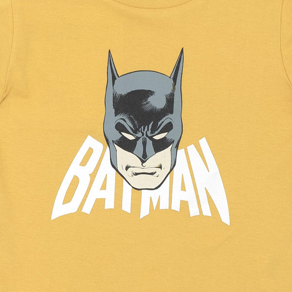 זוג חולצות באטמן צהוב-קרם תינוקות בנים