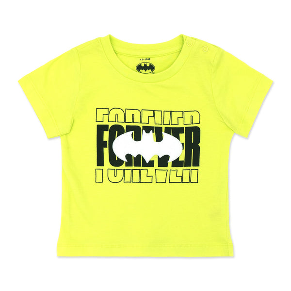 זוג חולצות באטמן ירוק-אפור תינוקות בנים