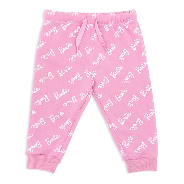 חליפת פוטר הדפס ברבי כסוף תינוקות בנות