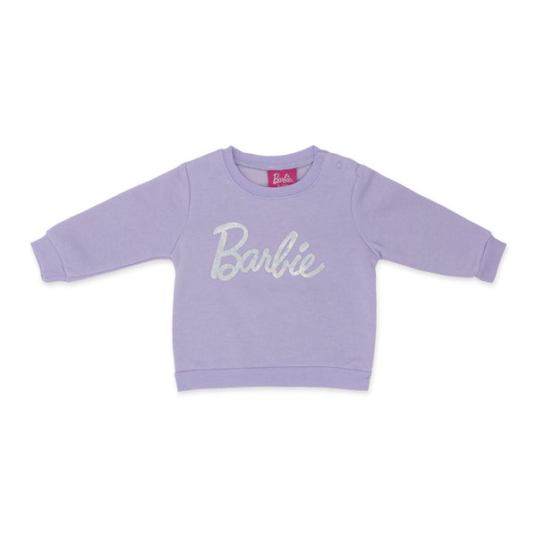 חליפת פוטר הדפס ברבי כסוף תינוקות בנות