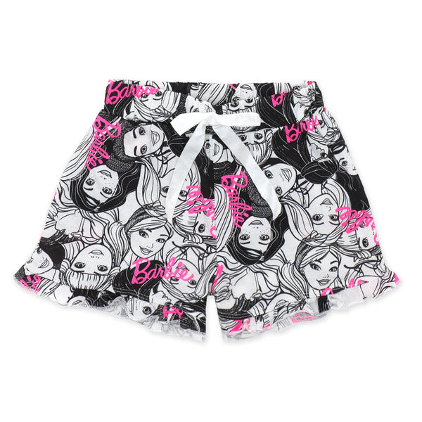 מארז 2 פיג'מות לבנות מודפסות ברבי בנות