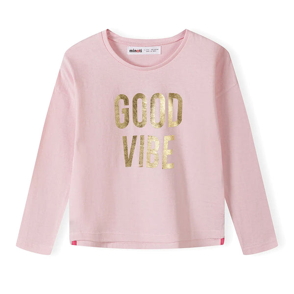 מארז 3 חולצות מינוטי מודפסות כחול-ורוד-אפור תינוקות ובנות 12M-24M