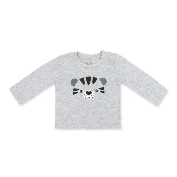 מארז 3 חולצות סלאב הדפסי חיות תינוקות בנים