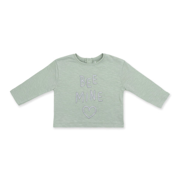 מארז 3 חולצות סלאב אפרסק-צהוב-מנטה תינוקות בנות