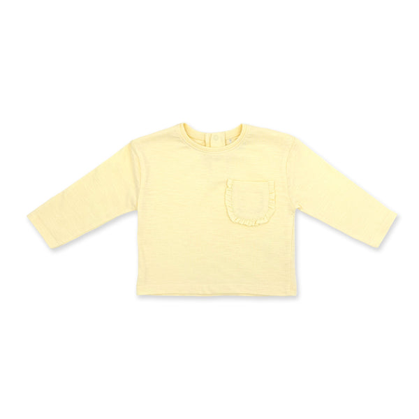 מארז 3 חולצות סלאב אפרסק-צהוב-מנטה תינוקות בנות