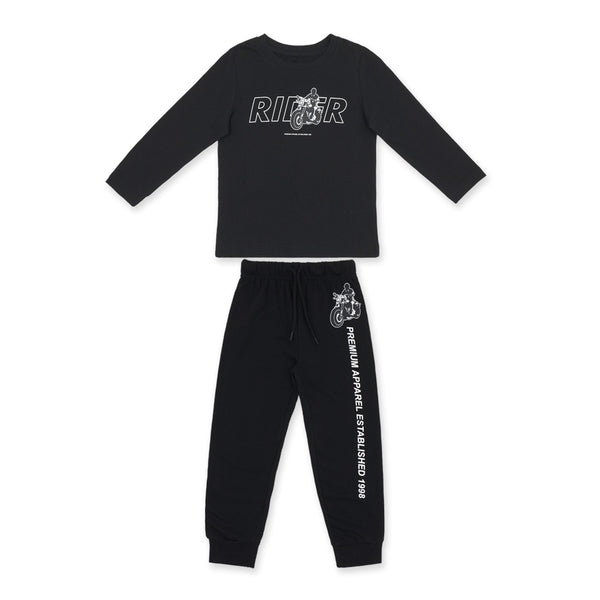 מארז 3 חליפות מעבר כחול-ירוק-שחור בנים