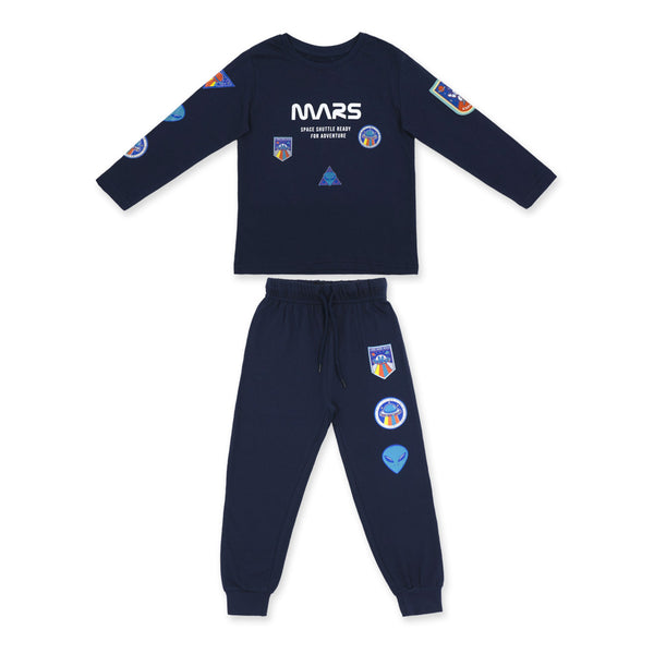 מארז 3 חליפות מעבר כחול-ירוק-שחור בנים