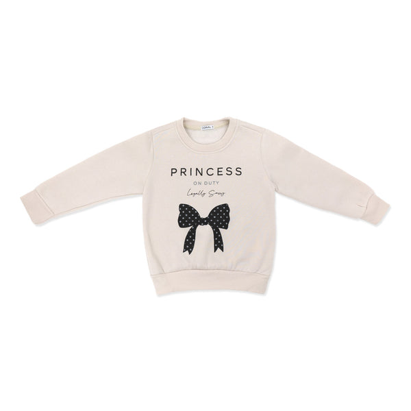 מארז 3 סווטשירטים ורוד-קאמל-אפרסק בנות