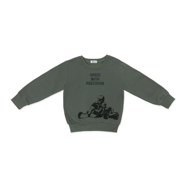 מארז 3 סווטשירטים זית-תכלת-ירוק ים בנים