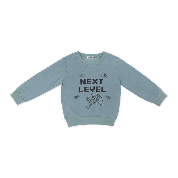 מארז 3 סווטשירטים זית-תכלת-ירוק ים בנים