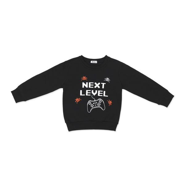 מארז 3 סווטשירטים ירוק-בז'-שחור בנים