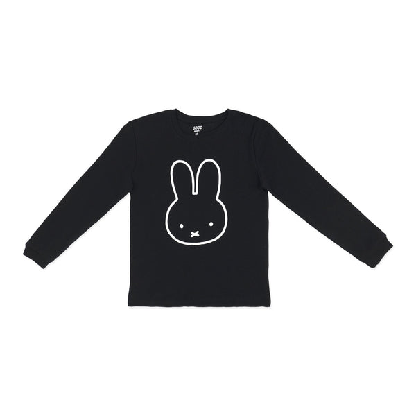 זוג פיג'מות מעבר בהדפסי מיפי הארנבת בנות